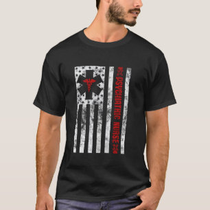 T-shirt Infirmière en psychiatrie PMHNP Soins infirmiers e