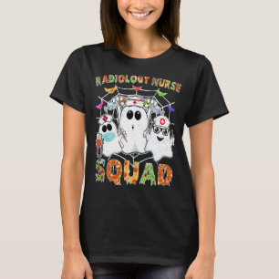 T-shirt Infirmière en radiologie Équipe Boo Halloween Corr
