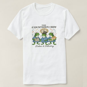 T-shirt Infirmière en salle d'accouchement Nouvel An, équi