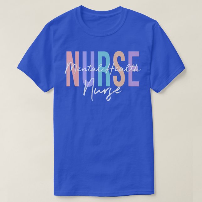 T-shirt Infirmière en santé mentale Infirmière en psychiat (Design devant)