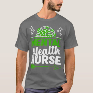 T-shirt Infirmière en santé mentale Infirmière en soins in