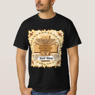T-shirt Infirmière en santé publique Caduceus