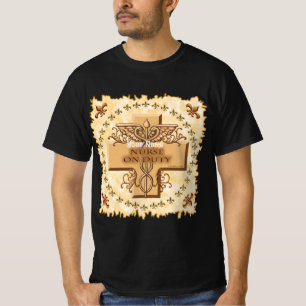 T-shirt Infirmière en service Caduceus