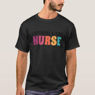 T-shirt Infirmière En Soins Critiques Cc Infirmière Rn Soi