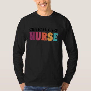T-shirt Infirmière En Soins Critiques Cc Infirmière Rn Soi