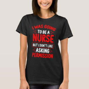 T-shirt Infirmière en soins de santé Médicale d'urgence