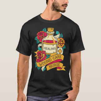 T-shirt Infirmière en soins des plaies Potion de guérison 