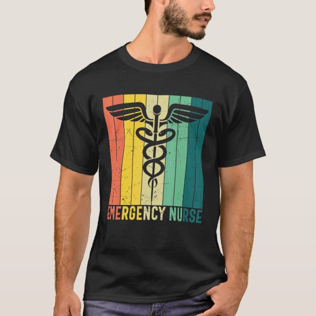 T-shirt Infirmière en soins infirmiers de la journée Semai (Devant)