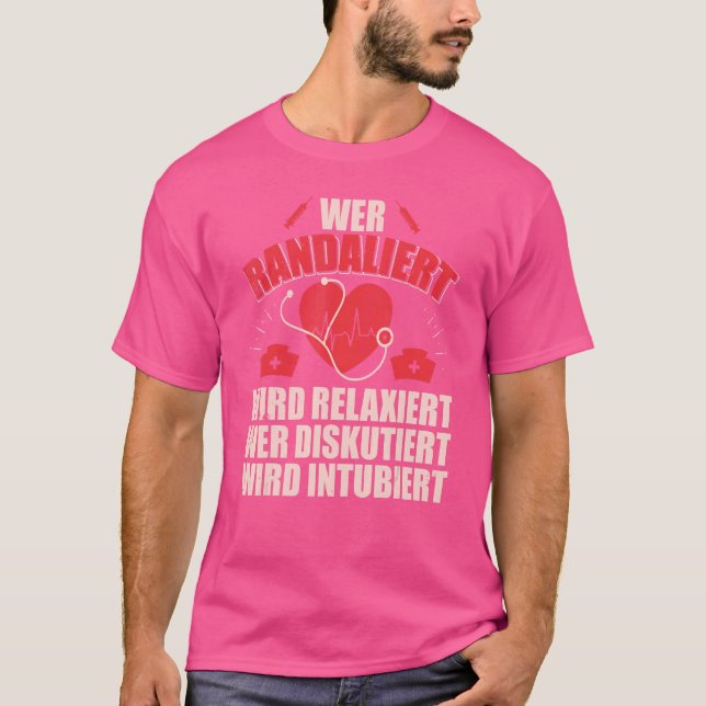 T-shirt Infirmière en soins infirmiers - Retraite Accueil  (Devant)