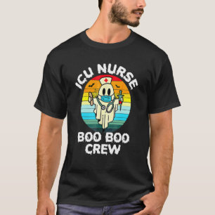 T-shirt Infirmière en soins intensifs Costume de fantôme r