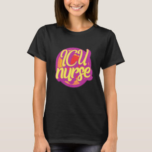 T-shirt Infirmière en soins intensifs Cottagecore Papillon