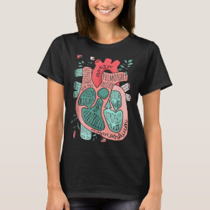 T-shirt Infirmière en soins intensifs de cardiologie du cœ