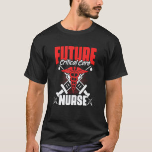 T-shirt Infirmière en soins intensifs future Infirmière d