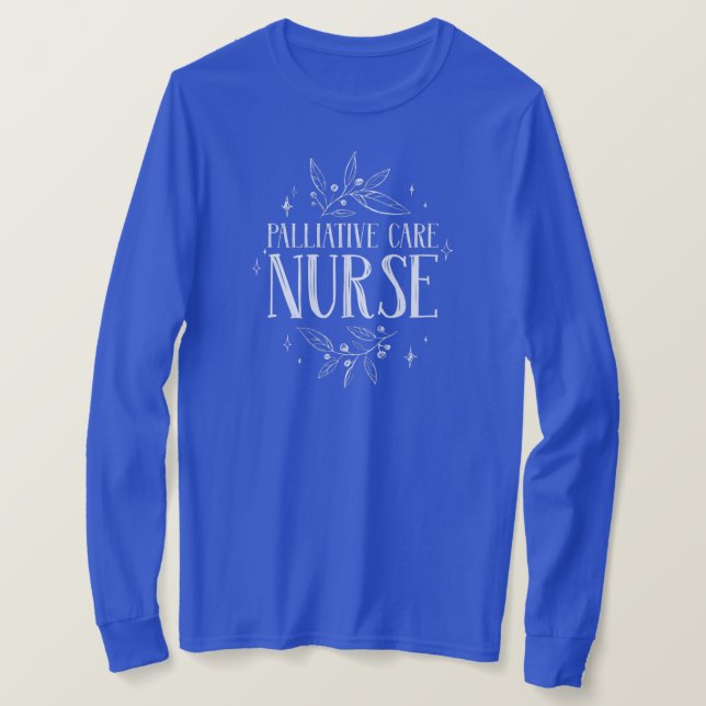 T-shirt Infirmière en soins palliatifs  (Design devant)