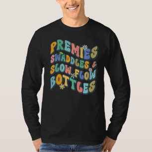 T-shirt Infirmière en USIN Nouveau-nés Prématurés Emmaillo