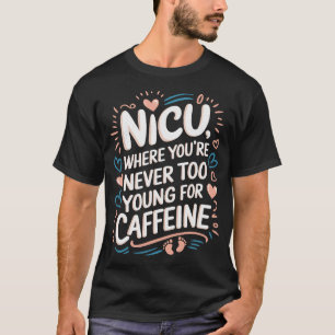 T-shirt Infirmière en USIN Unité de soins intensifs néonat