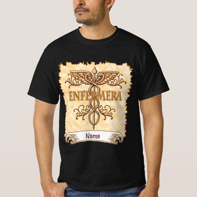 T-shirt Infirmière Enfermera (Devant)