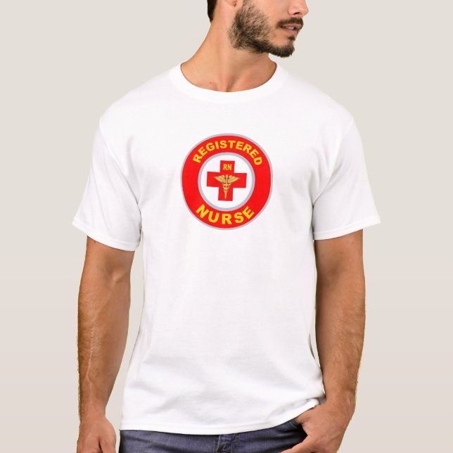 T-SHIRT INFIRMIÈRE ENREGISTRÉE (Devant)