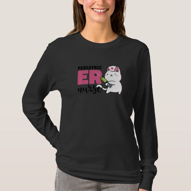 T-shirt Infirmière Er Pédiatrique (Devant)