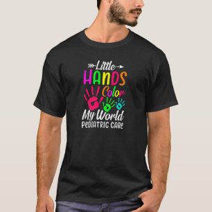 T-shirt Infirmière femmes Hôpital Petites Mains Colorent M