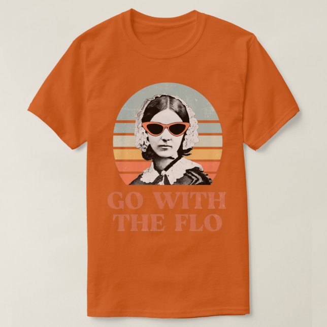 T-shirt Infirmière florence noctingale aller avec (Design devant)