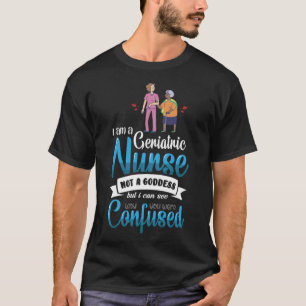T-shirt Infirmière gériatrique déesse collègue de travail