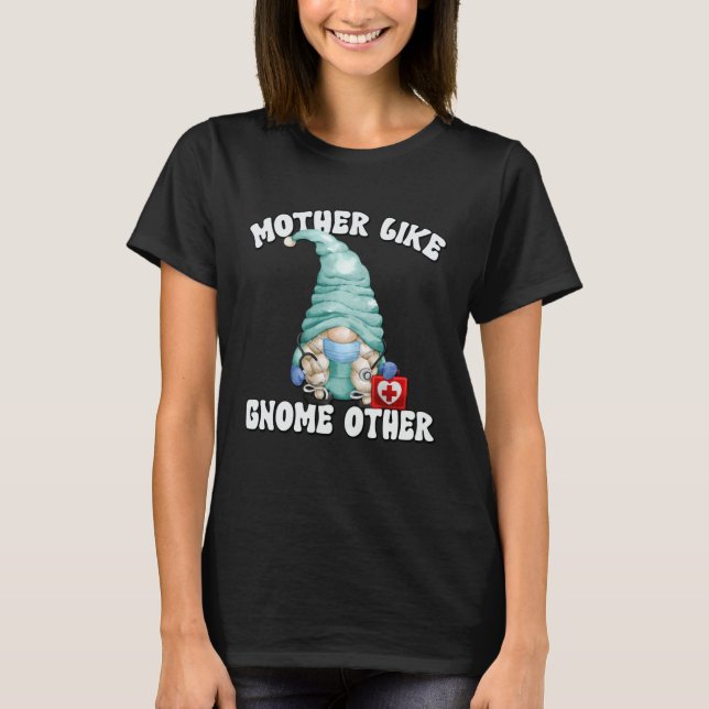 T-shirt Infirmière Gnome Graphisme Pour Femmes Meilleure C (Devant)