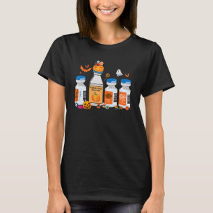 T-shirt Infirmière Halloween Citrouille Épice Propofol Ati