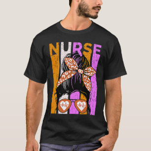 T-shirt Infirmière Halloween Femme Étudiante en Soins Infi