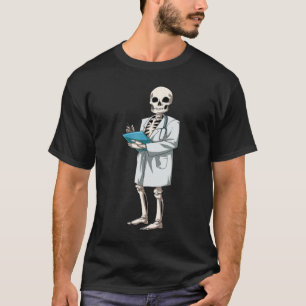 T-shirt Infirmière Halloween Squelette Docteur Halloween M