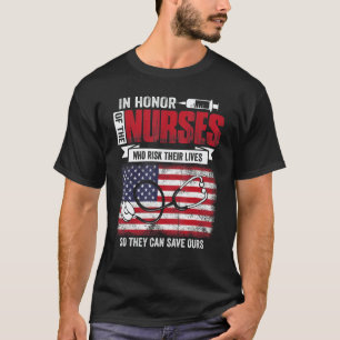 T-shirt Infirmière honneur des infirmières infirmière pour
