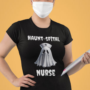T-shirt Infirmière hospitalière Halloween
