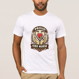 T-shirt Infirmière Igbo fière - Santé du patrimoine nigéri