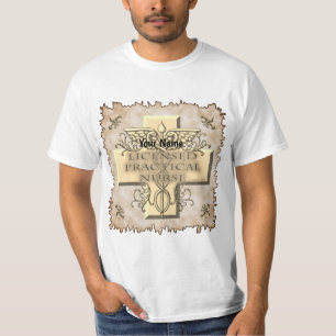 T-shirt infirmière infirmière LPN Caduceus