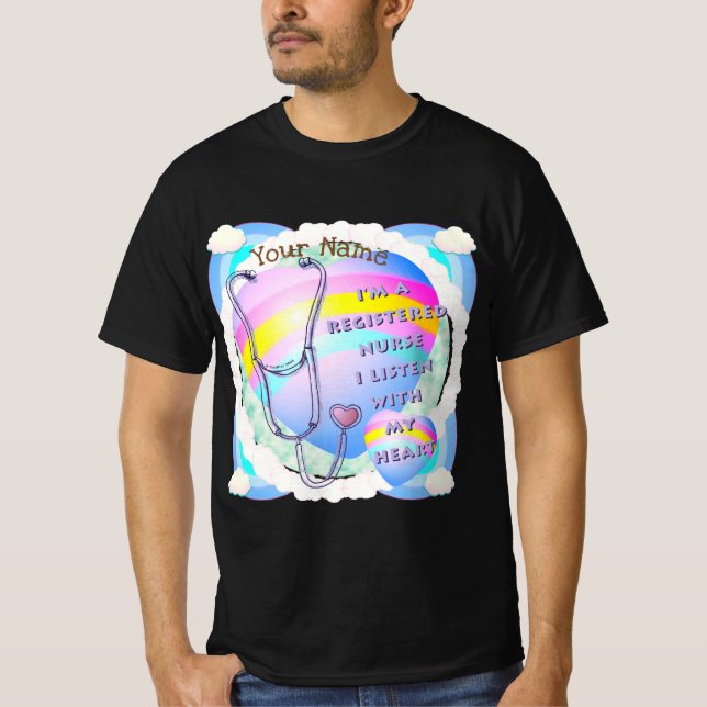 T-shirt Infirmière inscrite (Devant)