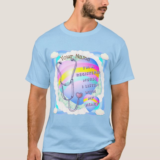 T-shirt Infirmière inscrite (Devant)