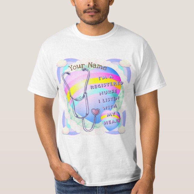 T-shirt Infirmière inscrite (Devant)