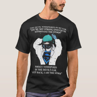 T-shirt Infirmière Je Suis La Tempête