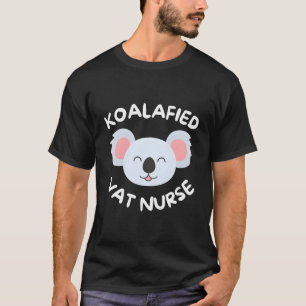 T-shirt Infirmière Koalafied Vat Cute Koala Accès Vasculai