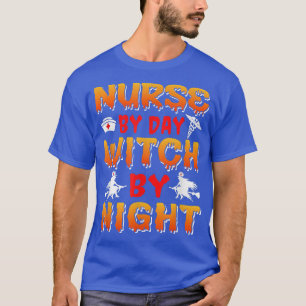 T-shirt Infirmière le jour, sorcière la nuit 