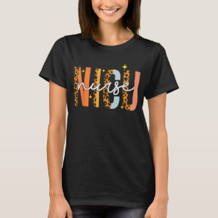 T-shirt Infirmière Léopard NICU Infirmière Jour d'apprécia