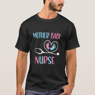 T-shirt Infirmière Maman Bébé Allaitement Post-partum Mère