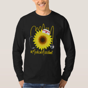 T-shirt Infirmière médicaladjointe Vie Sunflower Nurse