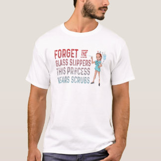 T-shirt Infirmière Médicale infirmière Femmes Funny Princ