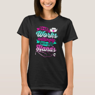 T-shirt INFIRMIÈRE MÉDICALE Soignante médicale Mignonne Jo