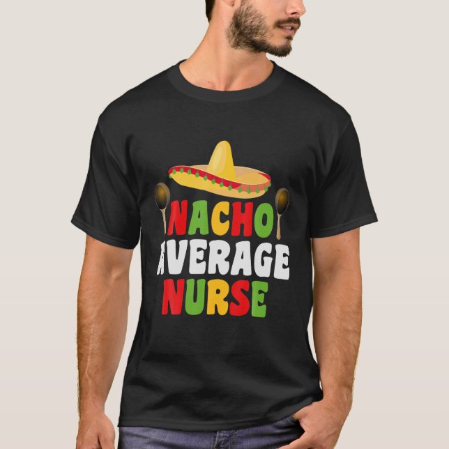 T-shirt Infirmière mexicaine Stethoscope Cinco De Mayo Mex (Devant)
