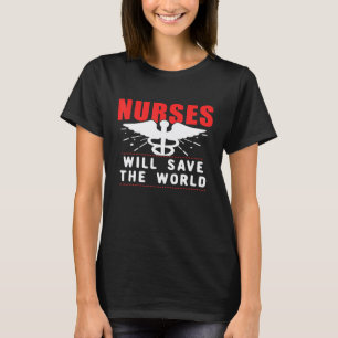 T-shirt Infirmière motivationnelle conception pour hôpital