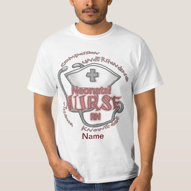 T-shirt Infirmière néonatale Axiom (Devant)