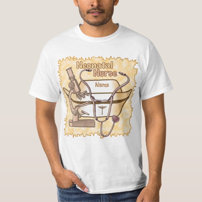 T-shirt Infirmière néonatale cool (Devant)