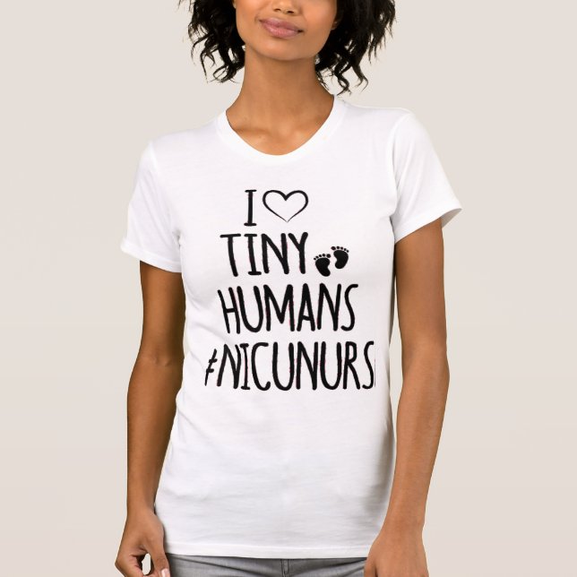 T-shirt Infirmière NICU (Devant)